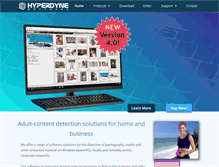 Tablet Screenshot of hyperdynesoftware.com